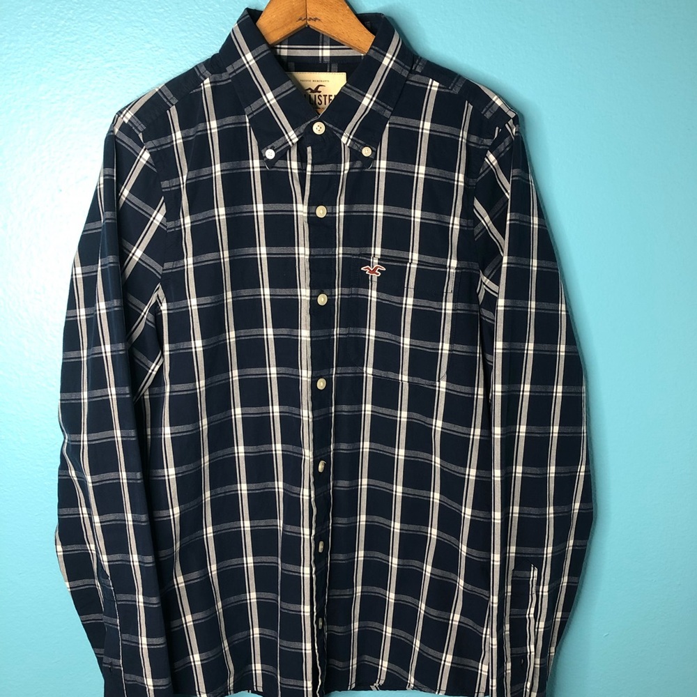 Mens hollister button down shirt